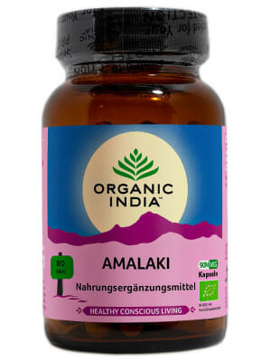 Organic India Bio-Nahrungsergänzungsmittel Amalaki Kapseln