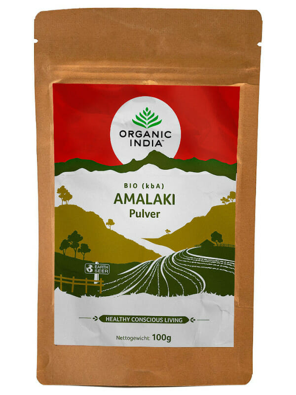 Organic India Bio-Nahrungsergänzungsmittel Amalaki Pulver