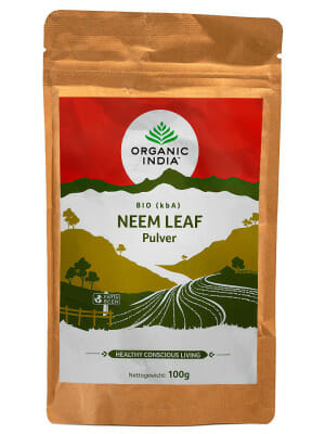 Organic India Bio-Nahrungsergänzungsmittel Neem Pulver