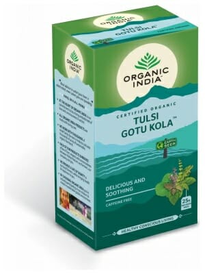 Organic India Bio-Kräutertee Tulsi Gotu Kola