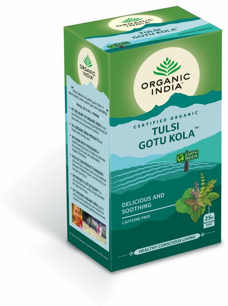 Organic India Bio-Kräutertee Tulsi Gotu Kola