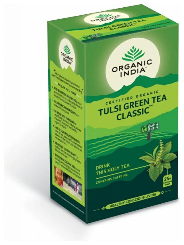 Organic India Bio-Kräutertee Tulsi Green Tea Classic