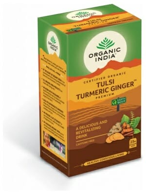 Organic India Bio-Kräutertee Tulsi Turmeric Ginger Premium